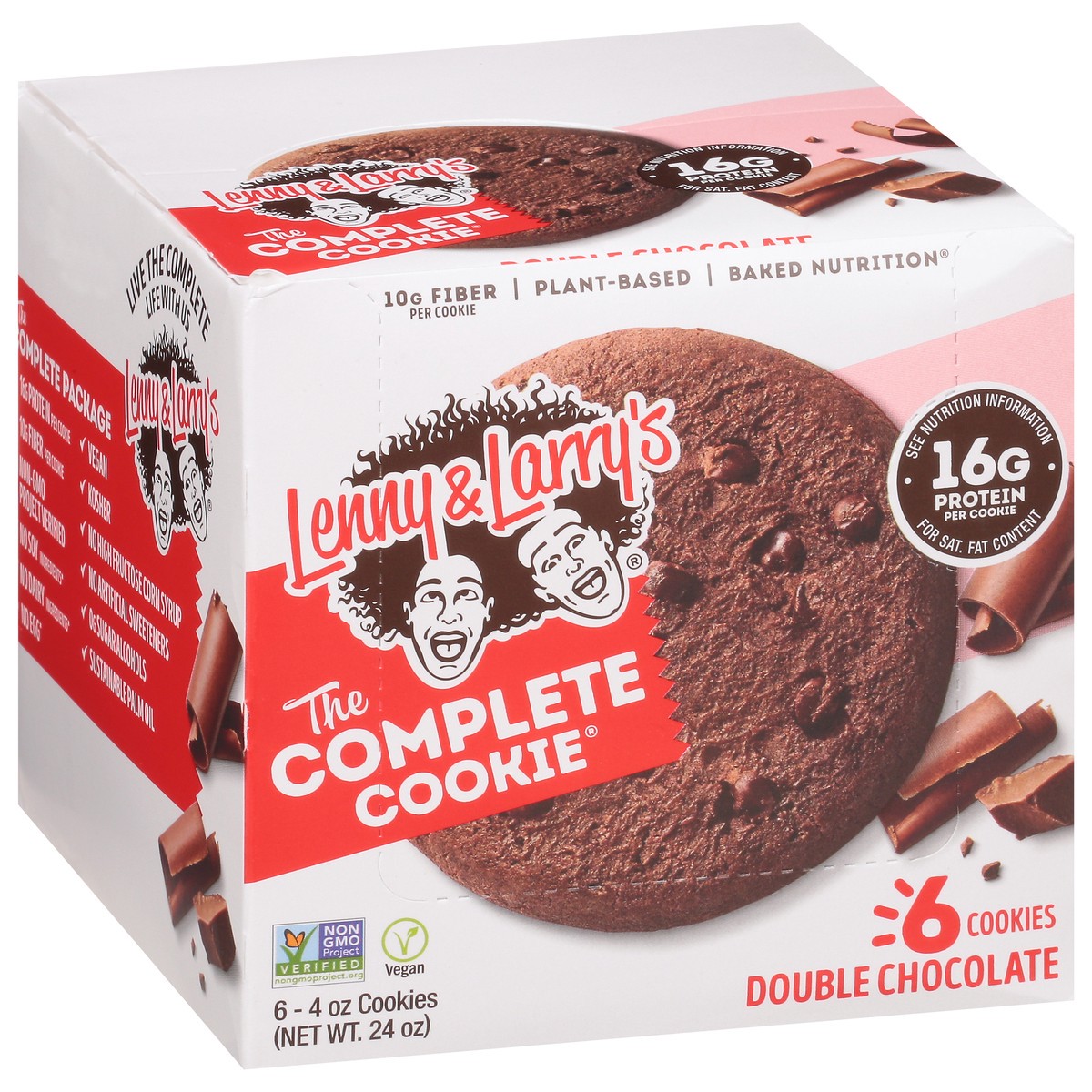 slide 7 of 12, Lenny & Larry's The Complete Cookie, Double Chocolate, 4oz - 6ct, 6 ct