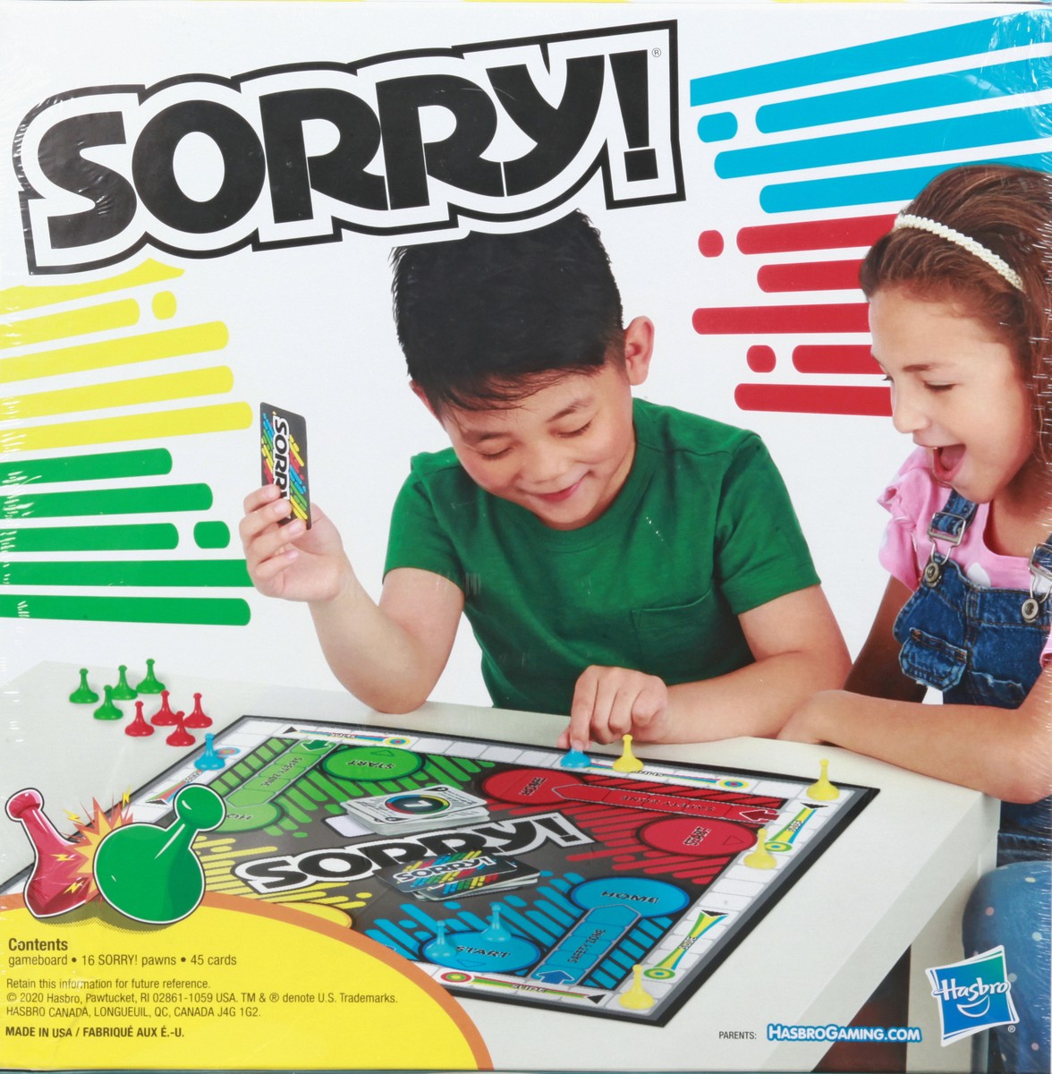 slide 4 of 9, Hasbro Ages 6+ Sorry The Classic Game of Sweet Revenge 1 ea, 1 ct