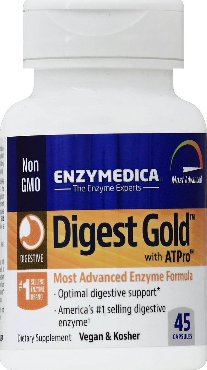 slide 1 of 2, Enzymedica Digest Gold 45 ea, 45 cups