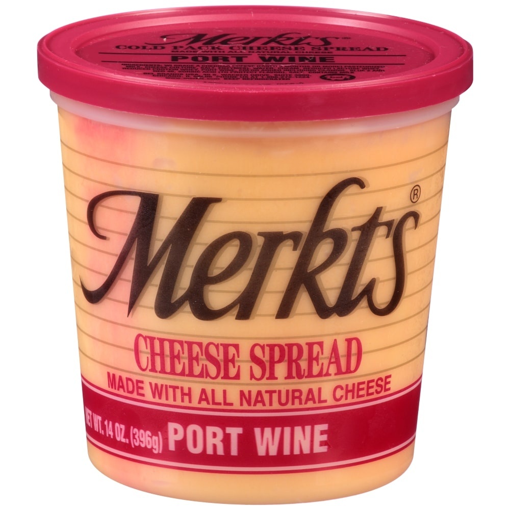 slide 1 of 6, Merkt's Cheese Spread, Port Wine, 16 oz