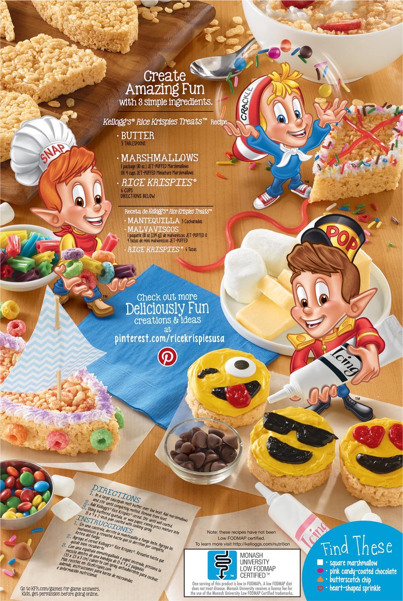 slide 7 of 8, Rice Krispies Kellogg's Rice Krispies Breakfast Cereal - 9oz, 9 oz