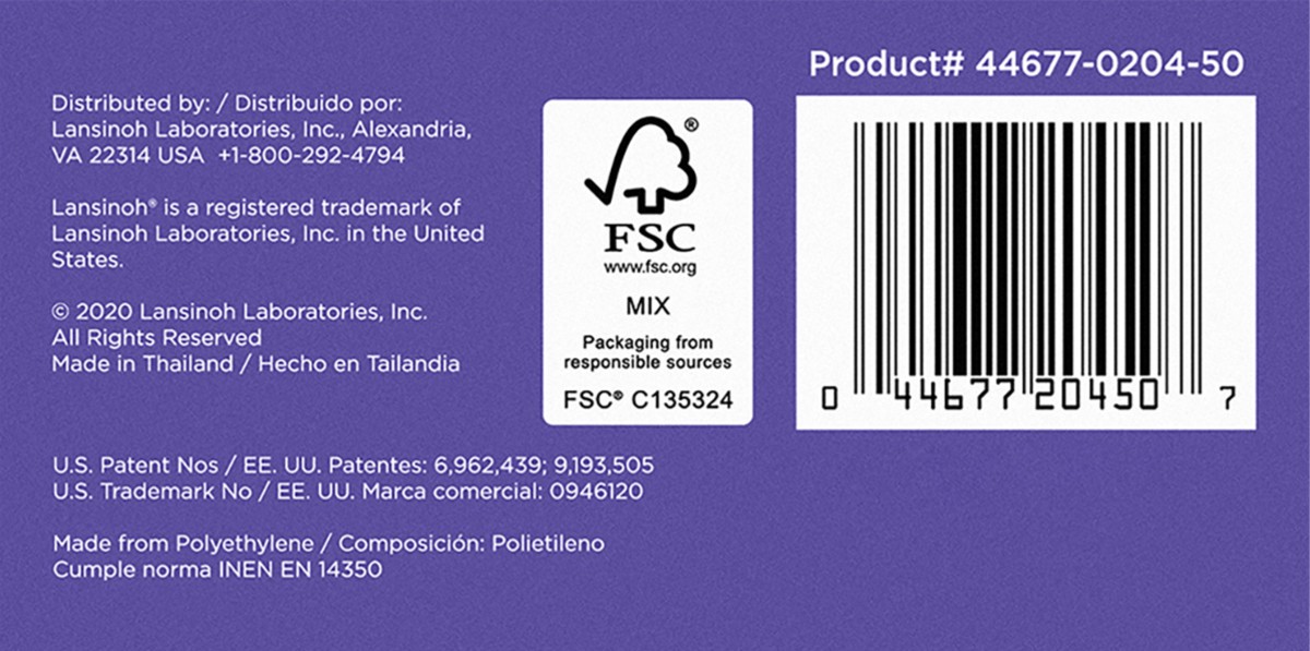 slide 7 of 7, Lansinoh Presterilized Breastmilk Storage Bags 50 ea, 50 ct
