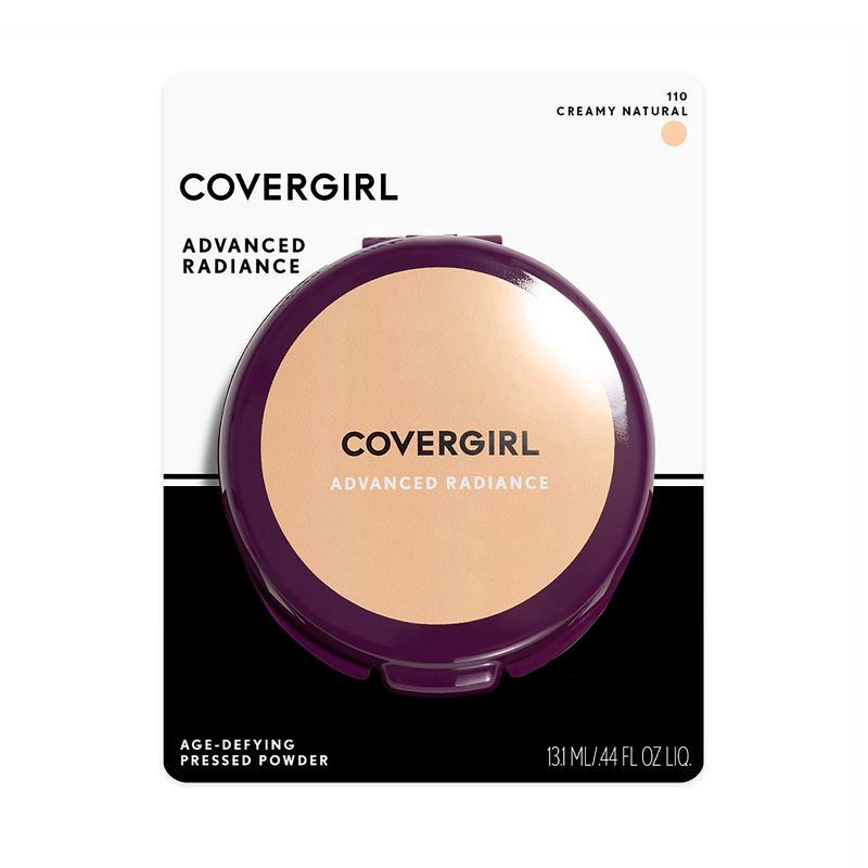 slide 2 of 5, Covergirl Advanced Radiance Pressed Powder, Creamy Natural, 1 ct