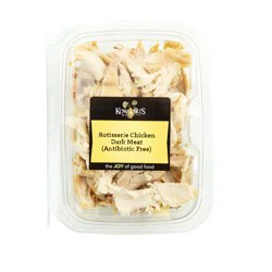 Kowalskis Antibiotic Free Pulled Dark Rotisserie Chicken Meat