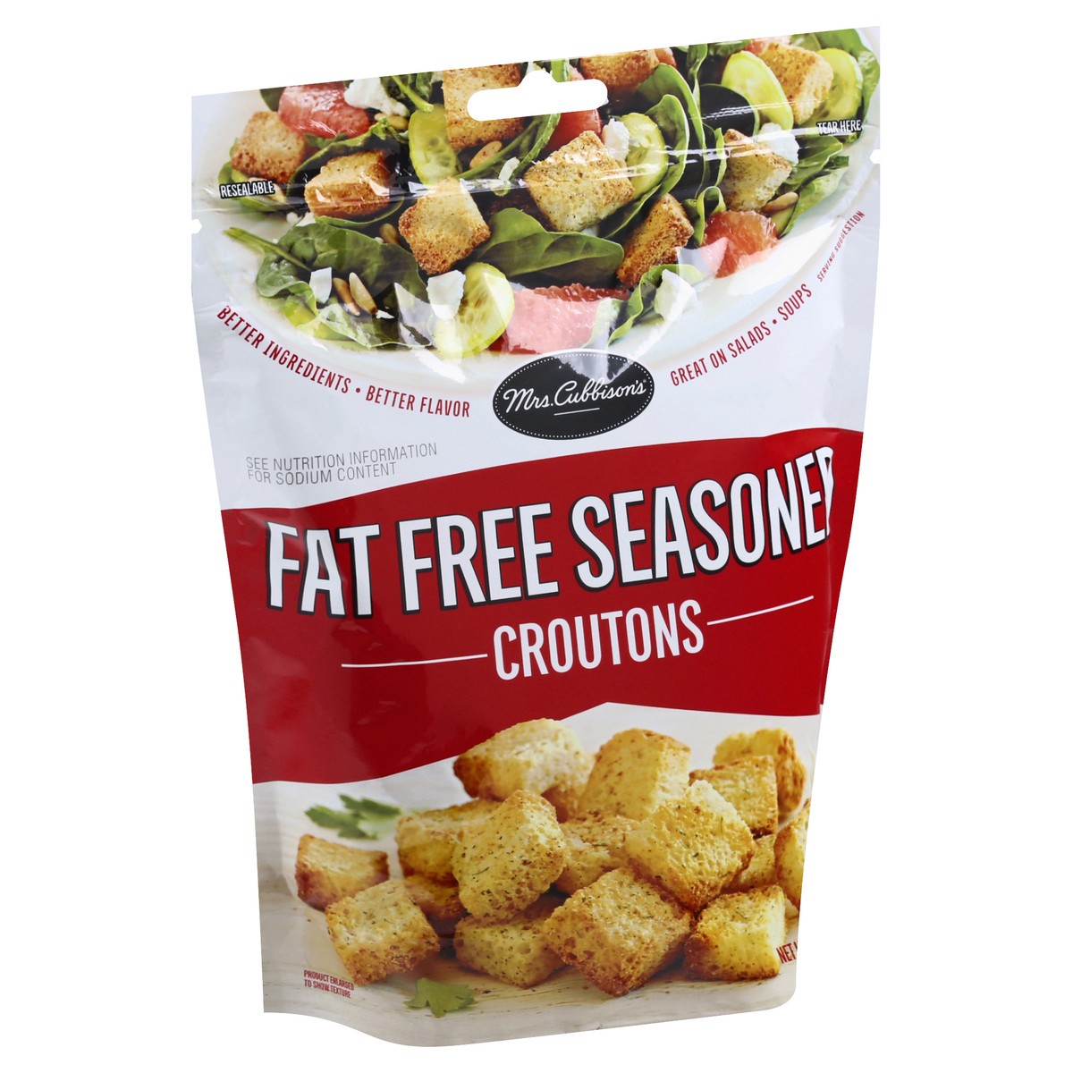 slide 2 of 11, Mrs. Cubbison's Fat Free Seasoned Croutons 5 oz, 5 oz