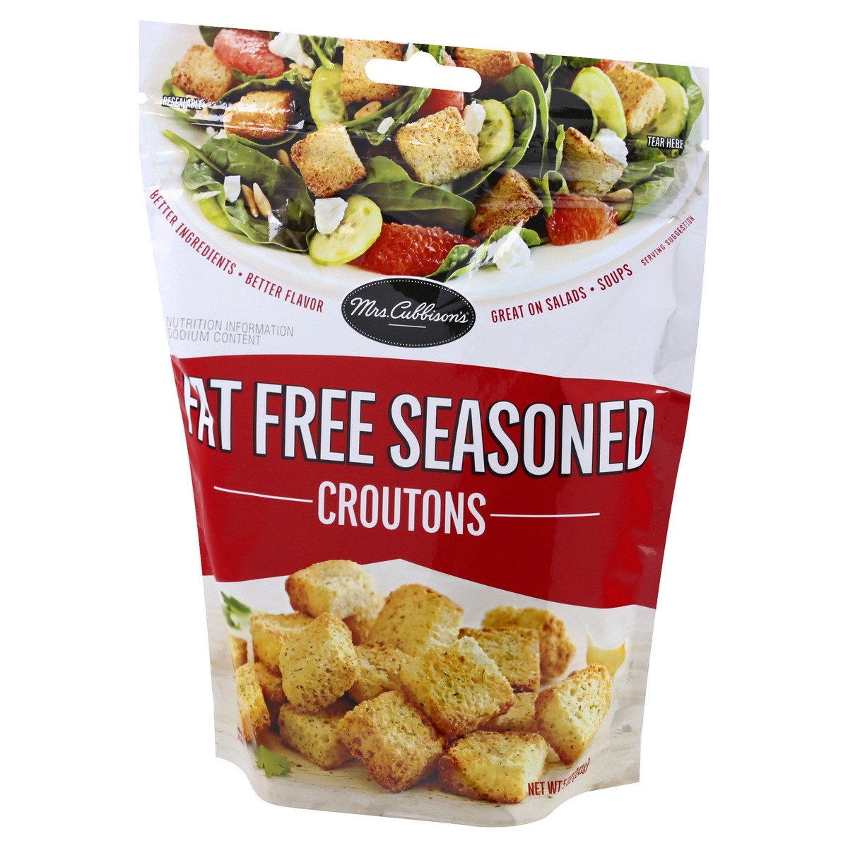 slide 6 of 11, Mrs. Cubbison's Fat Free Seasoned Croutons 5 oz, 5 oz