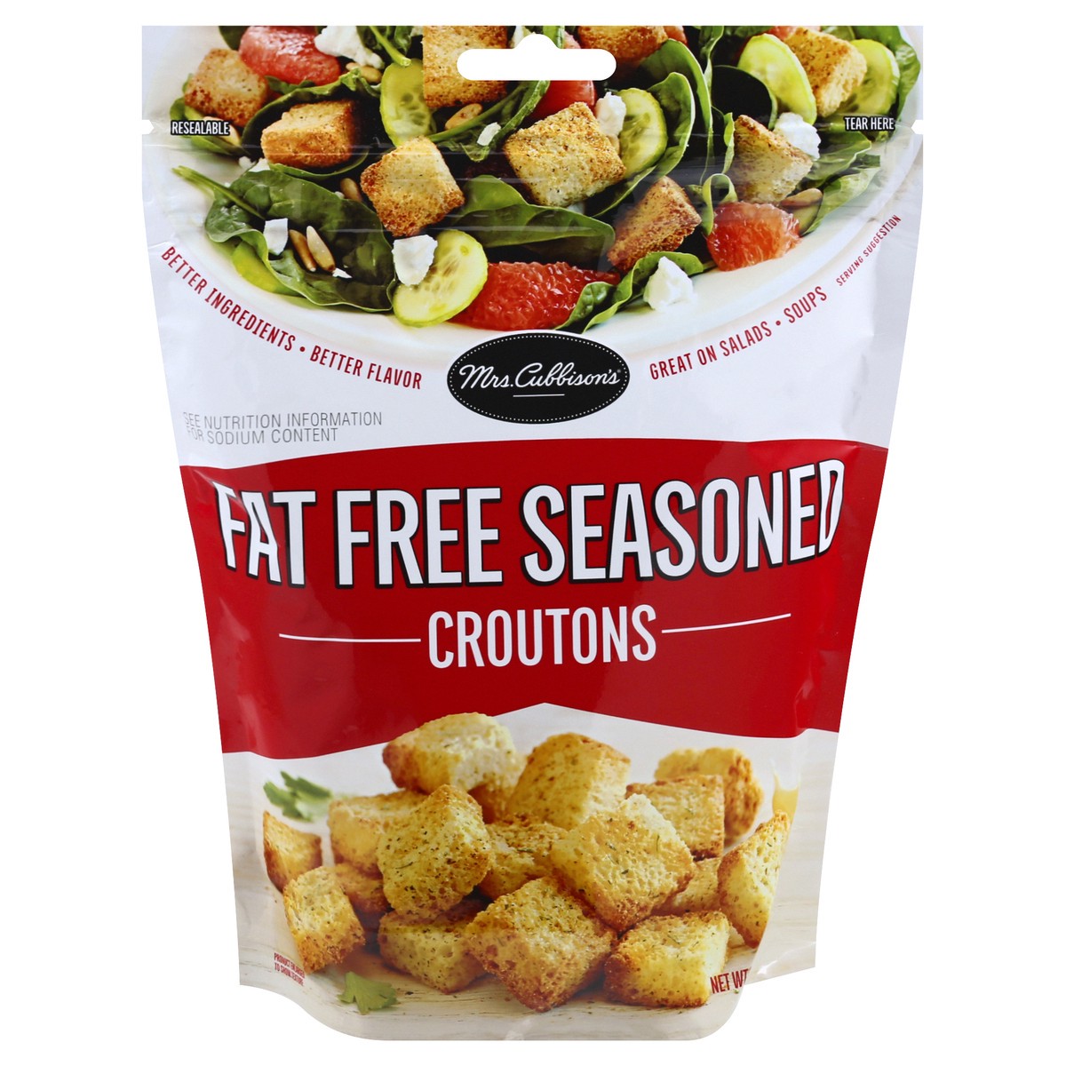 slide 1 of 11, Mrs. Cubbison's Fat Free Seasoned Croutons 5 oz, 5 oz