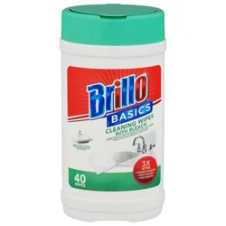 Brillo Basic Wipes With Bleach