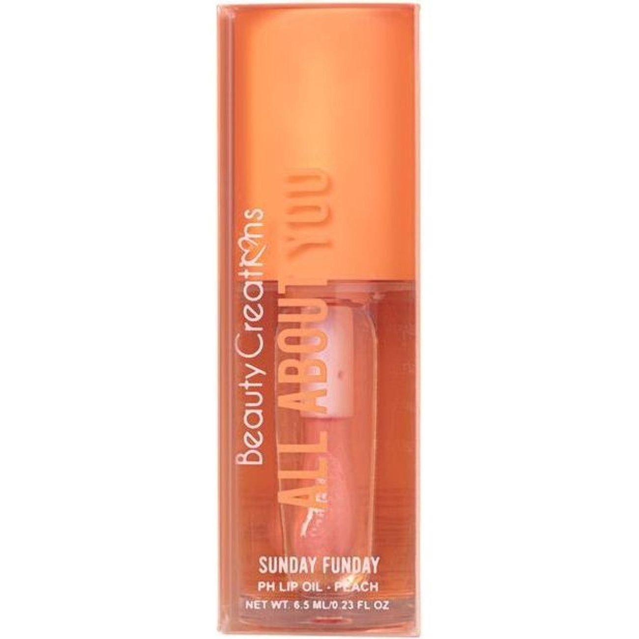 slide 1 of 1, Beauty Creations Lip Oil - Peach, 1 ct