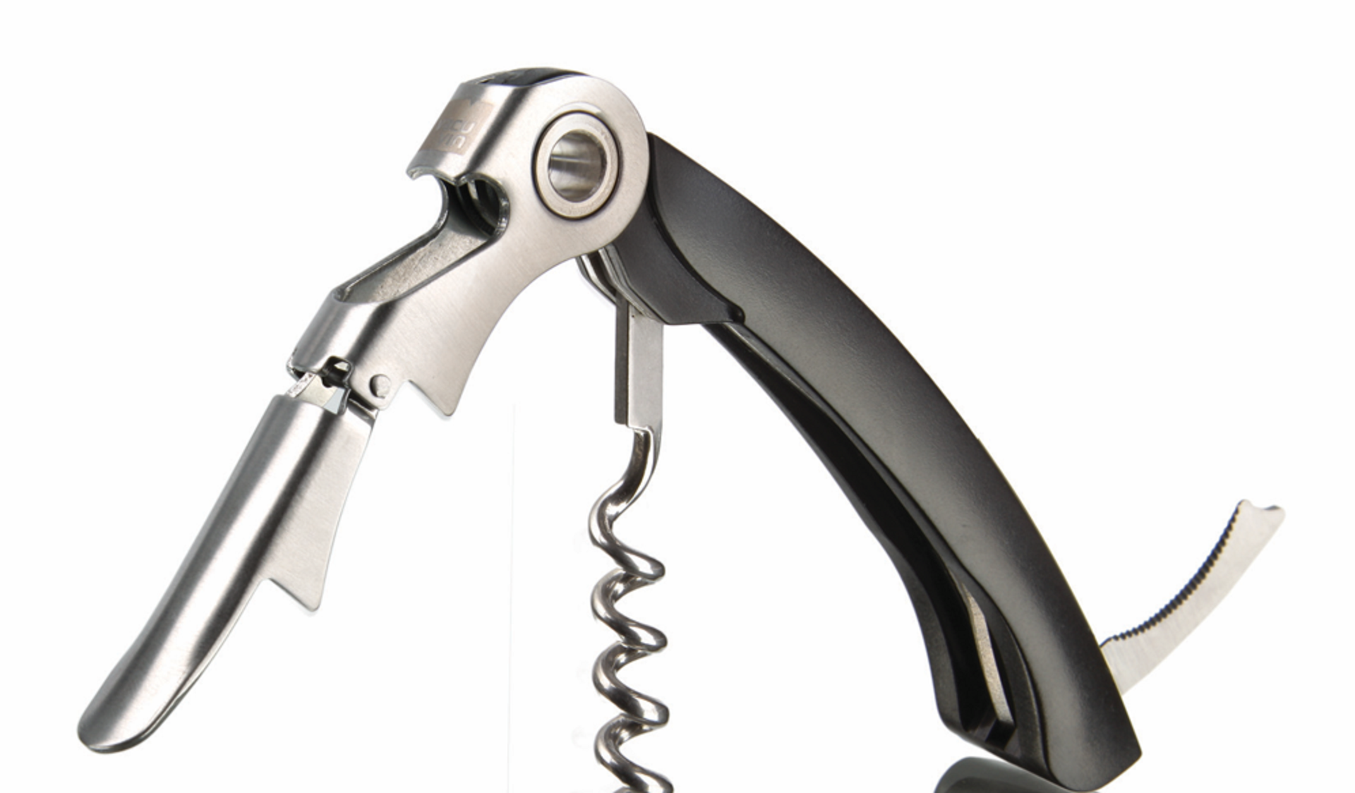 slide 1 of 1, Vacu Vin Corkscrew - Waiters W/Opener And Foil Ct, 1 ct