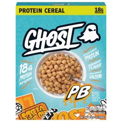 GHOST PROTEIN CEREAL, PEANUT BUTTER Flavor, 18G Protein, 10.8 oz