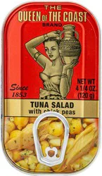 The Queen of the Coast Tuna Salad with Chick Peas