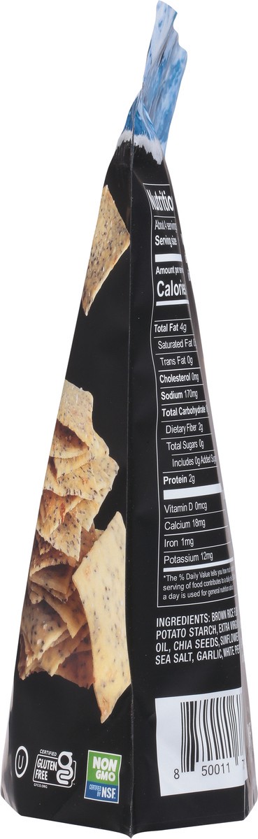 slide 5 of 9, Every Body Eat Sea Salt Chia Thins 4 oz, 4 oz