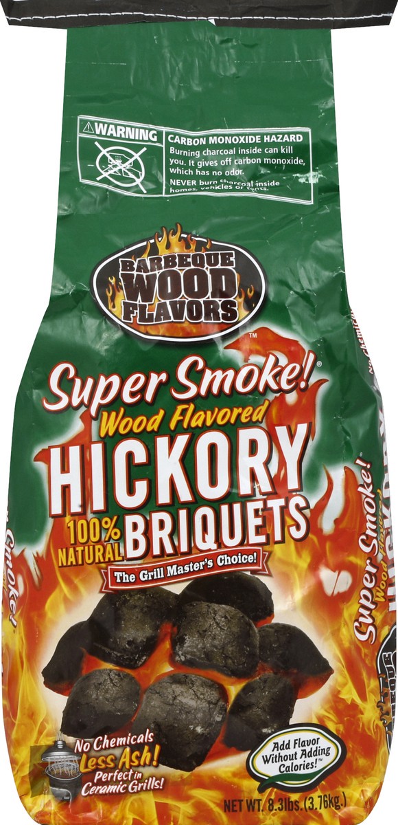 slide 1 of 6, Barbeque Wood Flavors Briquets 8.3 lb, 8.30 lb