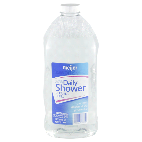 slide 1 of 1, Meijer Daily Shower Cleaner Refill, 64 oz