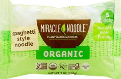 Miracle Noodle Kitchen Kitchen Organic Spaghetti Style Noodles 7 oz