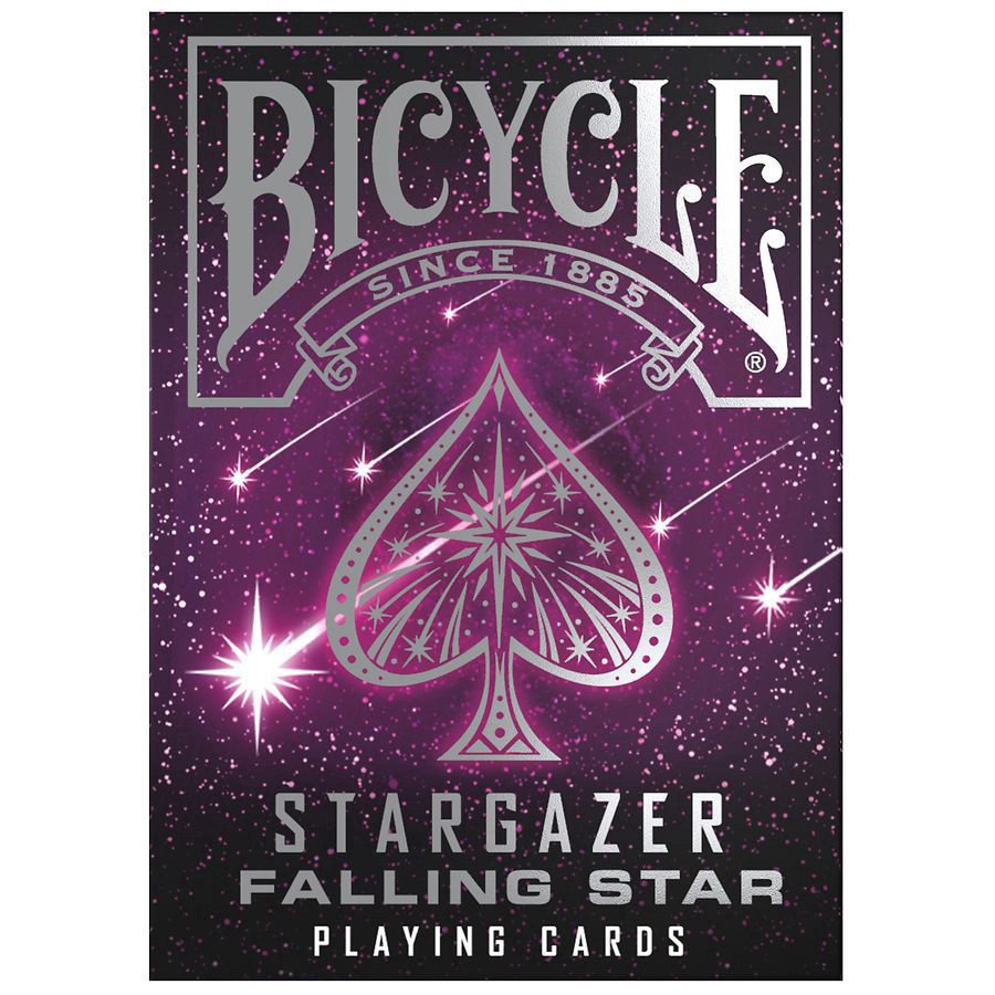 slide 1 of 1, Bicycle Stargazer Falling Star Playing Cards, 1 ct