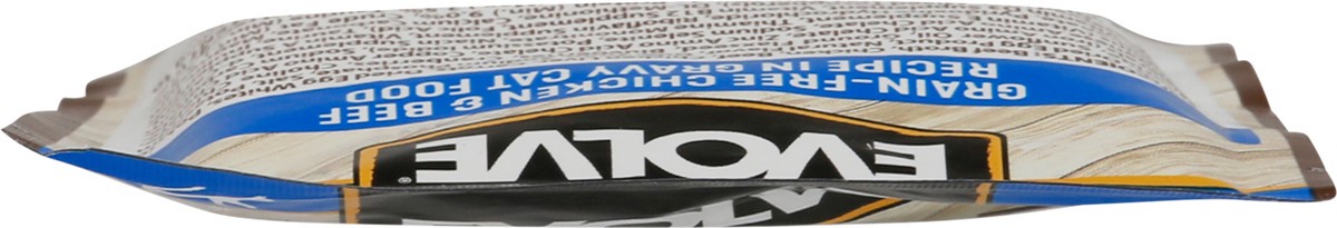 slide 7 of 9, Evolve Grain-Free Chicken & Beef Recipe In Gravy Wet Cat Food, 3 oz