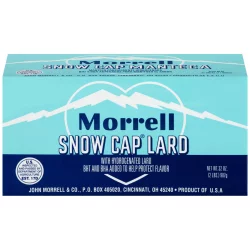 Morrell Snowcap Lard 2Lb Carton