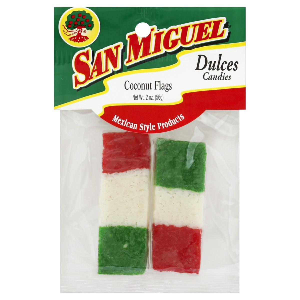 slide 4 of 4, San Miguel Coconut Flags 2 oz, 0.156 lb