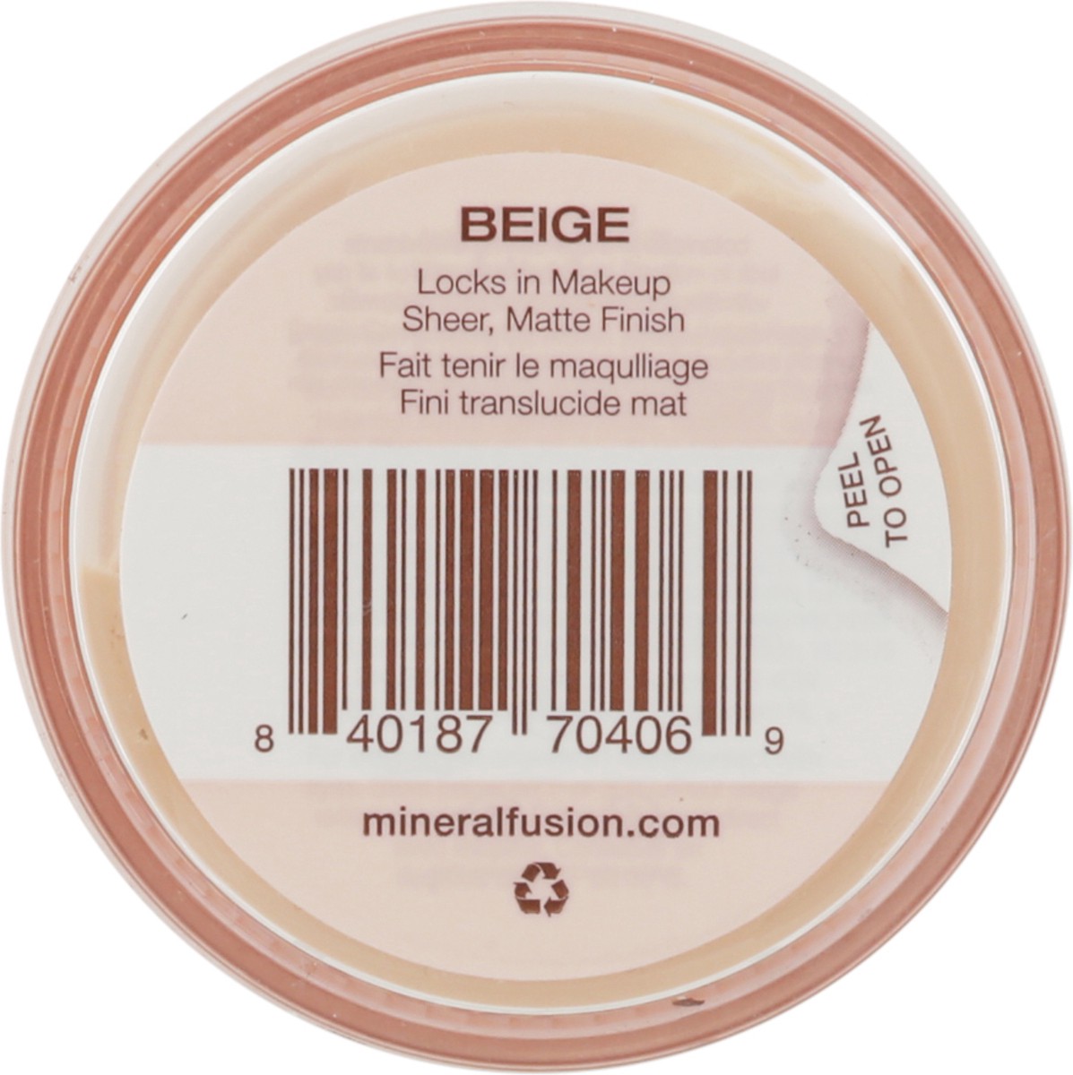 slide 2 of 10, Mineral Fusion Loose Setting Powder Beige, 0.47 oz