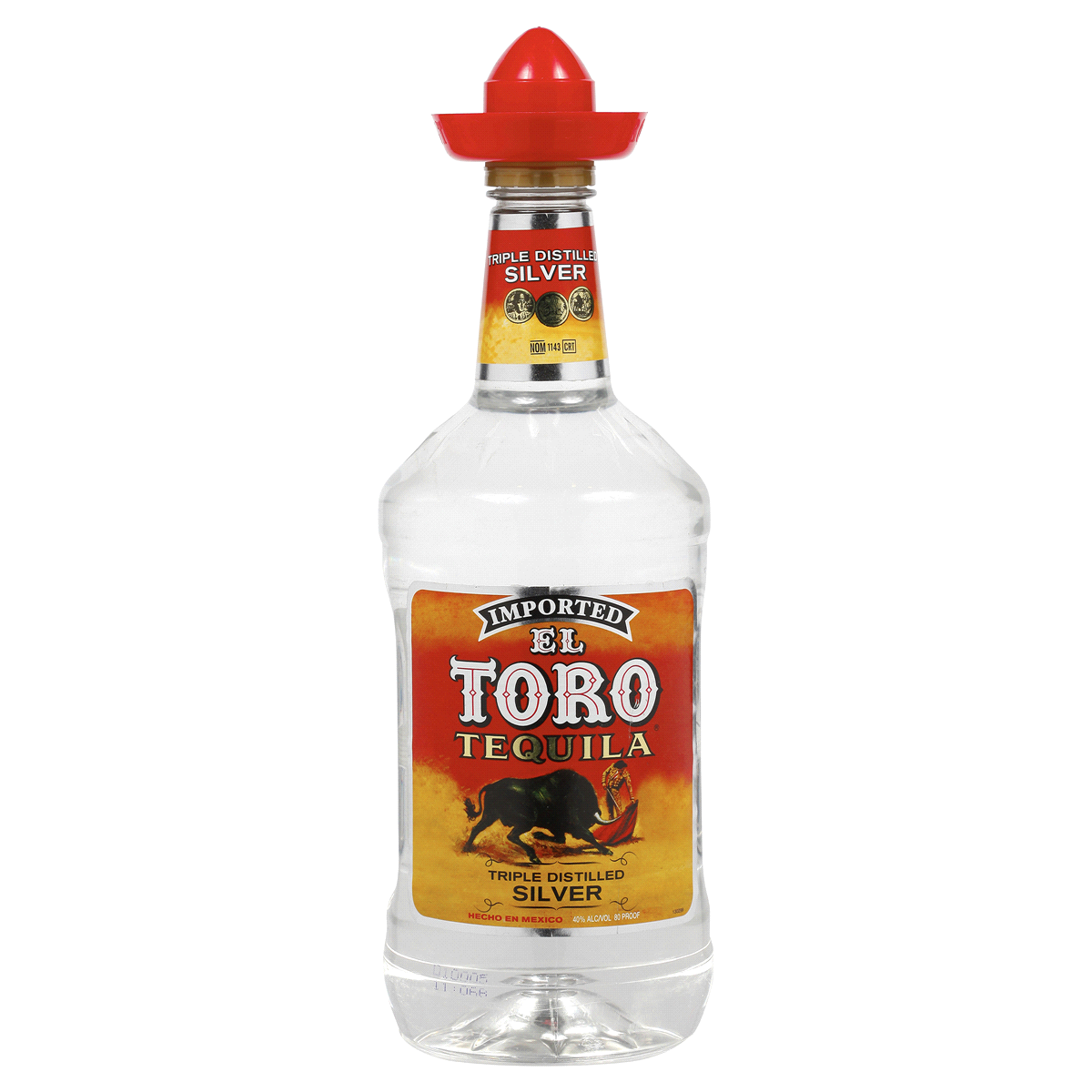 slide 1 of 9, El Toro Tequila Silver, 1.75 liter