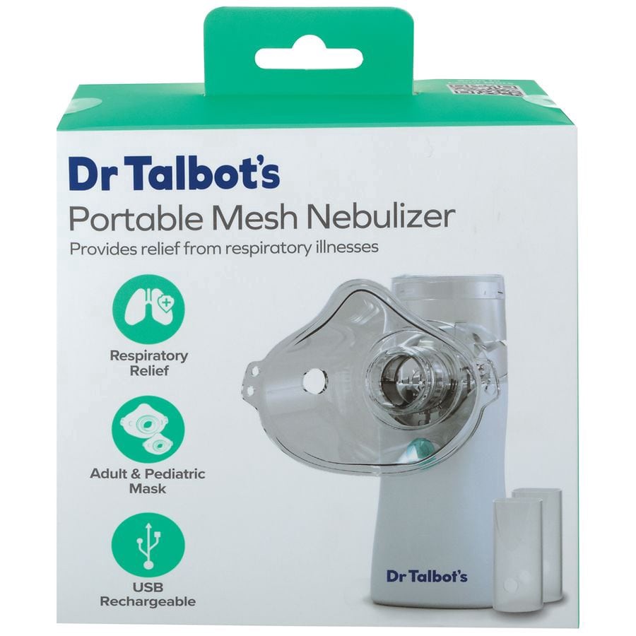 slide 1 of 5, Dr. Talbot's Portable Mesh Nebulizer 1 ea, 1 ct