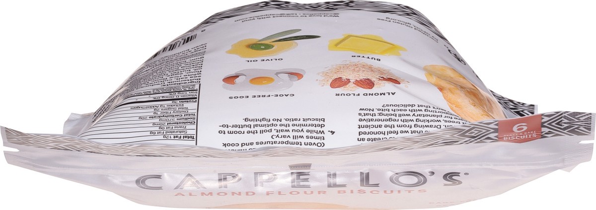 slide 9 of 15, Cappello's Almond Flour Buttermilk Biscuits 6 ea, 