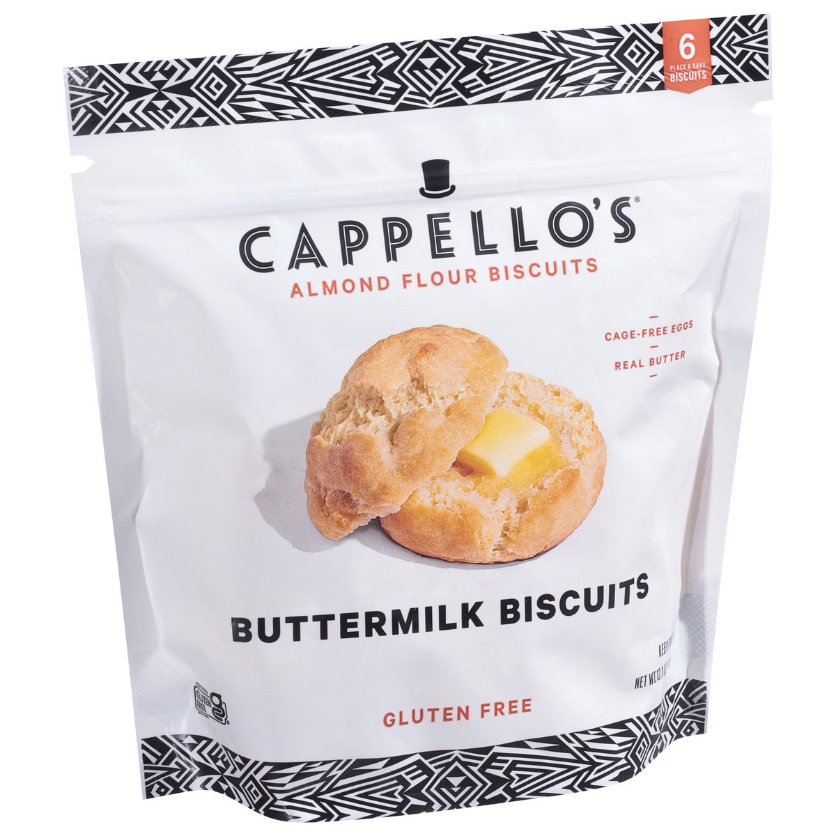 slide 2 of 15, Cappello's Almond Flour Buttermilk Biscuits 6 ea, 