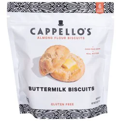 Cappello's Almond Flour Buttermilk Biscuits 6 ea