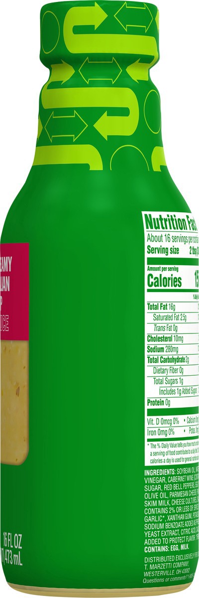 slide 7 of 13, Subway Creamy Italian Mvp Sauce 16 fl oz, 16 fl oz