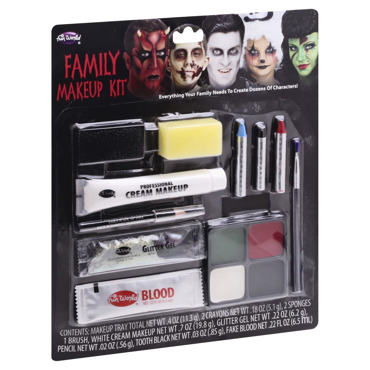 slide 2 of 10, Fun World Family Makeup Kit, 1 ct