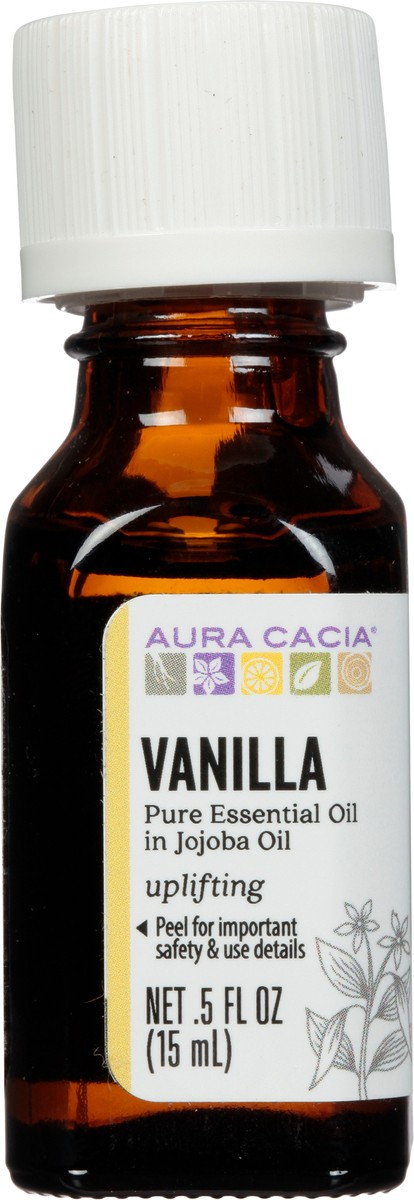 slide 10 of 13, Aura Cacia Vanilla In Jojoba Oil, 0.5 oz