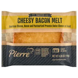 Pierre Toasted Cheesy Bacon Melt Sandwich 4.05 oz