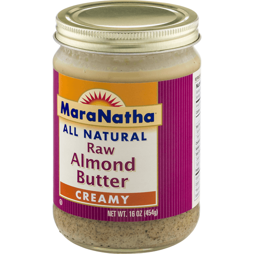 MaraNatha Natural Creamy & Raw Almond Butter 16 oz Shipt