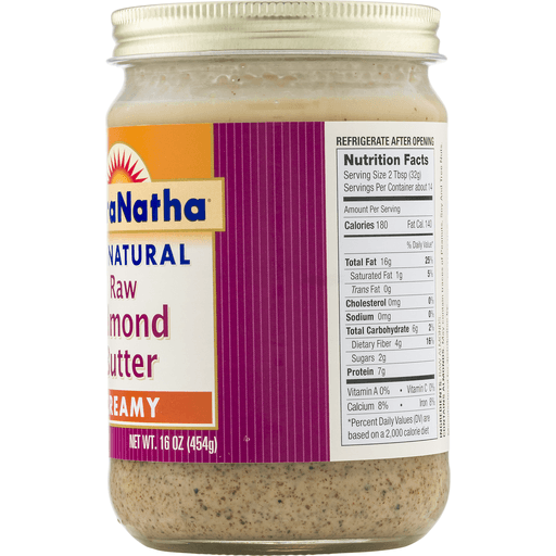 MaraNatha Natural Creamy & Raw Almond Butter 16 oz Shipt