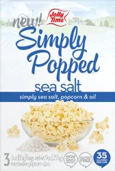 Jolly Time Sea Salt Popcorn