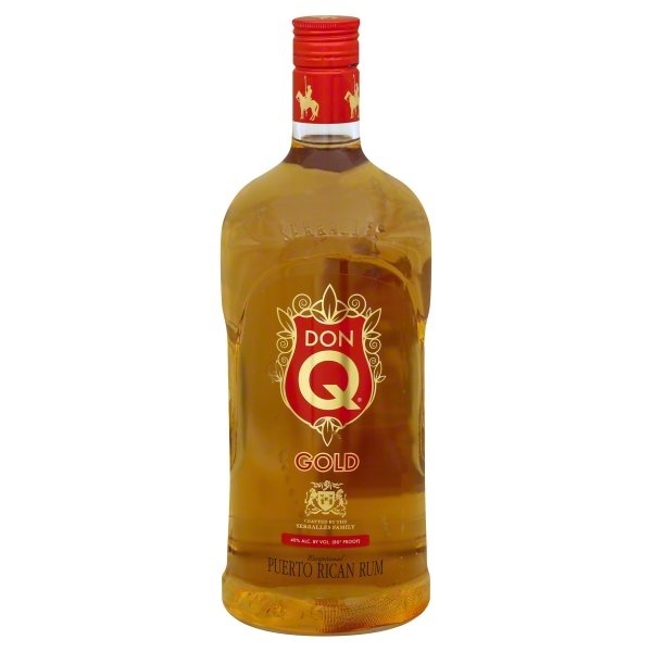 slide 1 of 1, Don Q Premium Puerto Rican Gold Rum, 1.75 liter