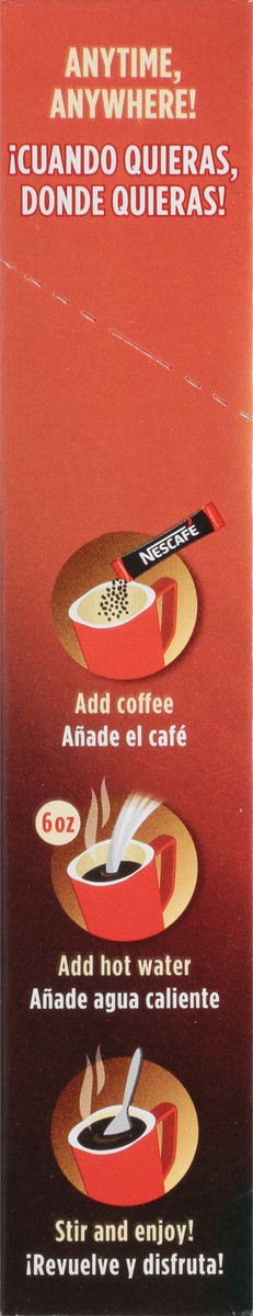 slide 9 of 13, Nescafé Nescafe Clasico Dark Roast 100% Pure Instant Coffee Packets, 7 Ct, 1 ct