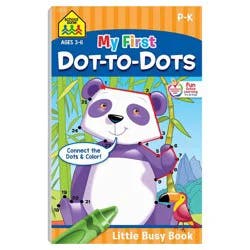 School Zone My First Dot-To-Dots Little Busy Book