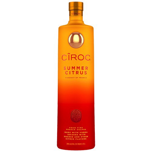 slide 1 of 1, CIROC Summer Citrus (Made with Vodka Infused with Natural Flavors), 1.75 L, 1.75 L