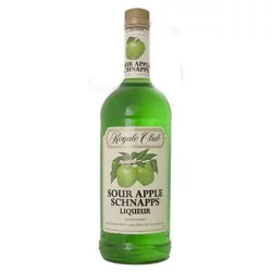 Royale Club Sour Apple Schnapps - 1 liter