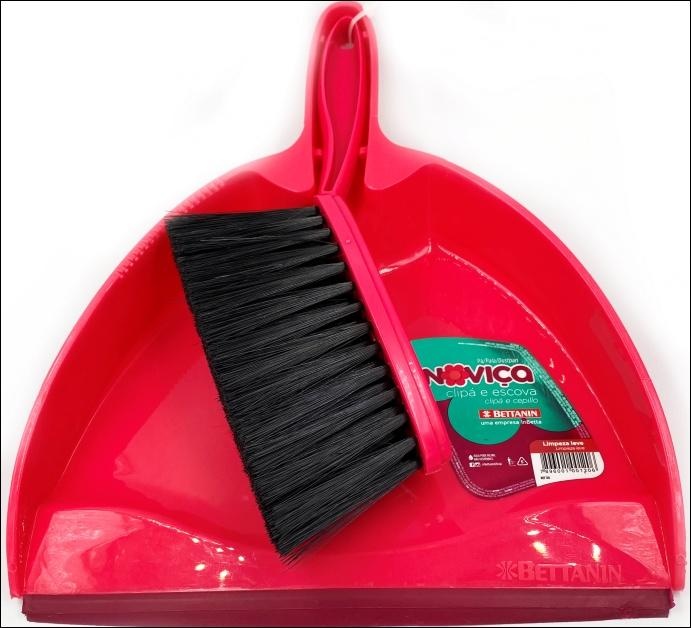 slide 1 of 1, Bettanin Bett Nvca Dustpan&Brush Plst, 1 ct