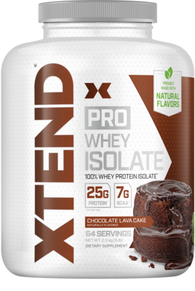 slide 1 of 1, Xtend Pro Powder Protein , Chocolate Lava Cake , Recovery + BCAA + Gluten Fr, 5 lb