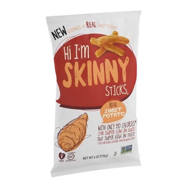 slide 1 of 1, Hi I'm Skinny Skinny Sticks Sweet Potato, 6 oz