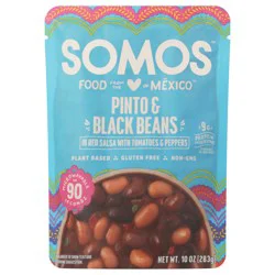 Somos Black & Pinto Beans 10 oz