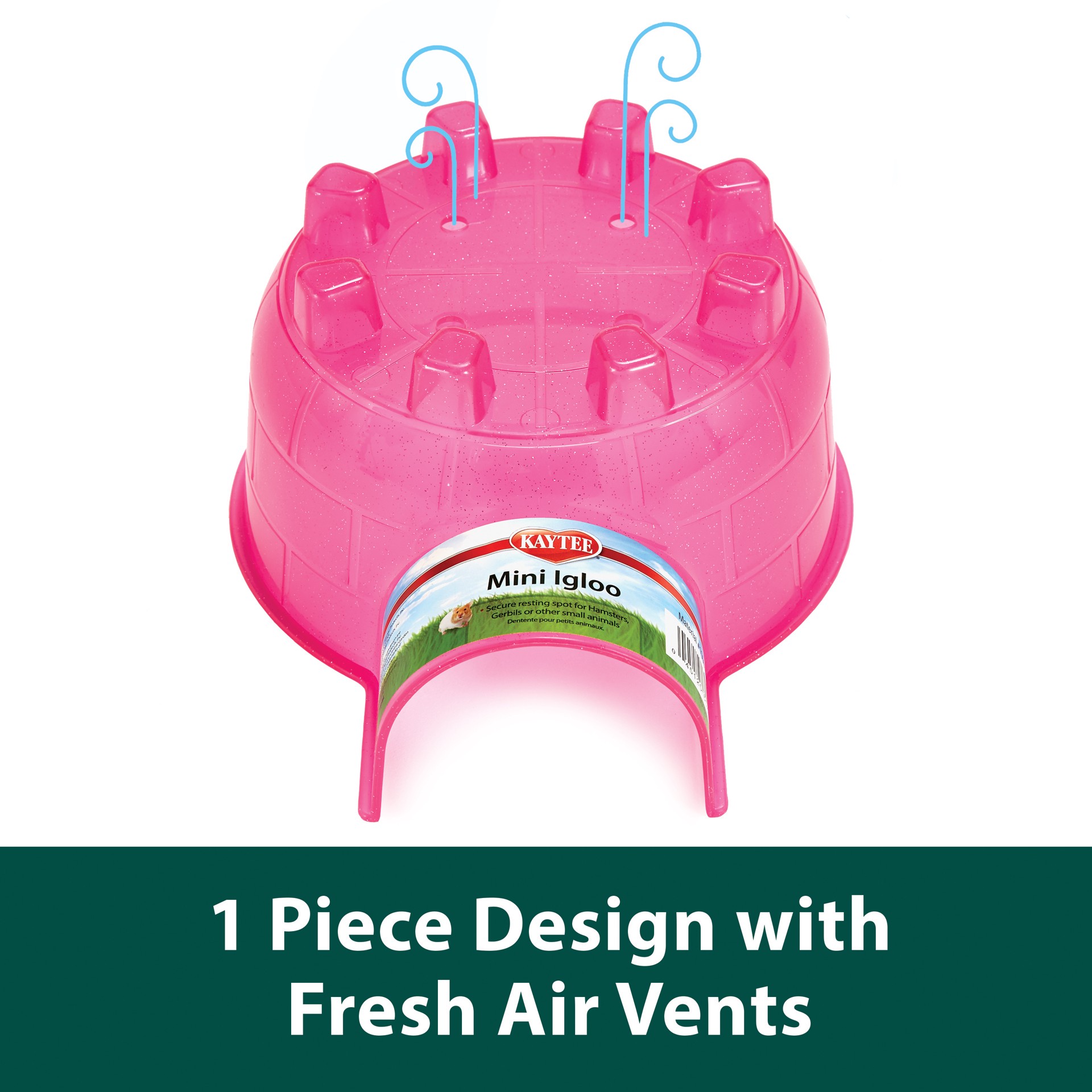 slide 3 of 10, Kaytee Hard Goods Kaytee Igloo Mini, 1 ct