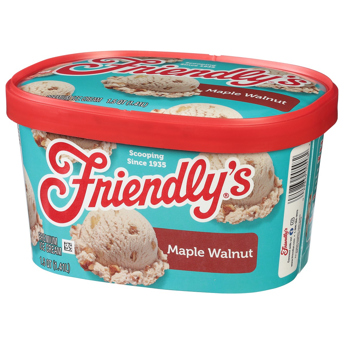 slide 3 of 9, Friendly's Frndly Ic Maple Walnut, 48 fl oz