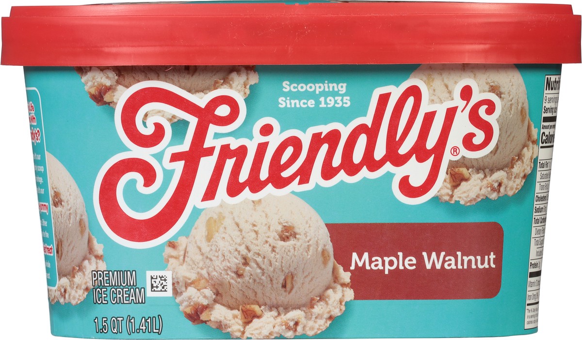 slide 8 of 9, Friendly's Frndly Ic Maple Walnut, 48 fl oz