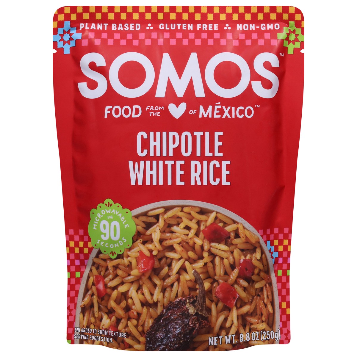 slide 3 of 13, Somos Chipotle White Rice 8.8 oz, 8.8 oz